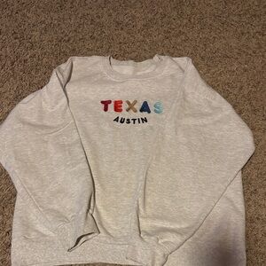 Texas Comfy Gray Austin Sweatshirt